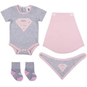 DC Comics Superheroe Girls Geschenkset für Babys 6-12m