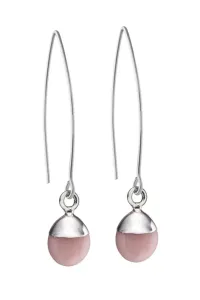 Decadorn Silberohrringe mit rosa Opal