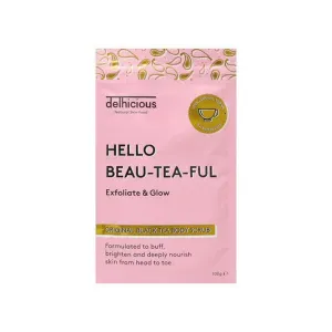 Delhicious Körperpeeling Hello Beau-Tea-Ful Original (Black Tea Body Scrub) 100 g