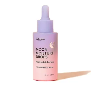 Delhicious Nachthautöl Moon Moisture Drops (Face Oil) 40 ml