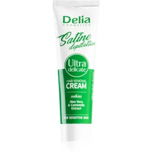 Delia Cosmetics Satine Depilation Ultra-Delicate Enthaarungscreme für empfindliche Oberhaut