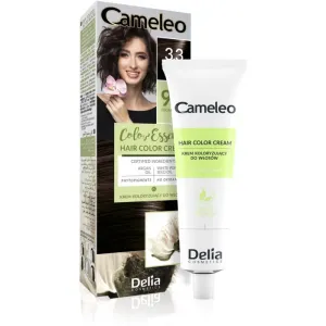 Delia Cosmetics Cameleo Color Essence Haarfarbe in der Tube Farbton 3.3 Chocolate Brown 75 g