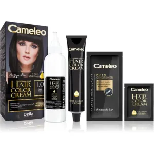 Delia Cosmetics Cameleo Omega Permanent-Haarfarbe Farbton 1.0 Black