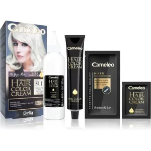 Delia Cosmetics Cameleo Omega Permanent-Haarfarbe Farbton 9.1 Ultimate Ash Blonde