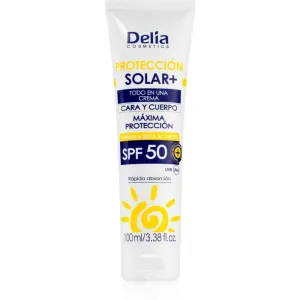 Delia Cosmetics Sun Protect Schützende Gesichtscreme SPF 50 100 ml