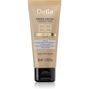 Delia Cosmetics BB tönende Gesichtscreme SPF 30 Farbton Light 30 ml