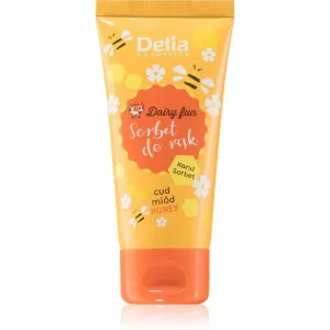 Delia Cosmetics Dairy Fun pflegende Handcreme Honey 50 ml