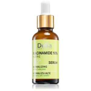 Delia Cosmetics Niacinamide 10% + zinc das erneuernde Serum für Gesicht, Hals und Dekolleté 30 ml