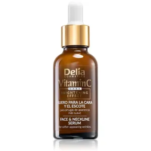 Delia Cosmetics Vitamine C Aufhellendes Serum mit Vitamin C für Gesicht und Hals 30 ml