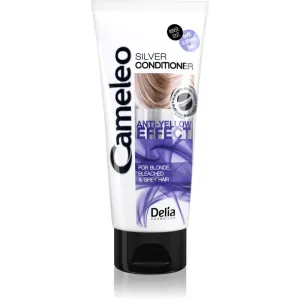 Delia Cosmetics Cameleo Silver Conditioner für blonde und graue Haare neutralisiert gelbe Verfärbungen 200 ml