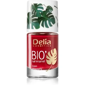 Delia Cosmetics Bio Green Philosophy Nagellack Farbton 611 Red 11 ml