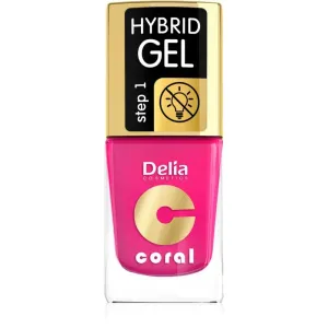 Delia Cosmetics Coral Nail Enamel Hybrid Gel Gel-Nagellack Farbton 03 11 ml
