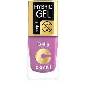 Delia Cosmetics Coral Nail Enamel Hybrid Gel Gel-Nagellack Farbton 05 11 ml