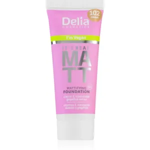 Delia Cosmetics It's Real Matt mattierendes Foundation Farbton 102 Natural 30 ml