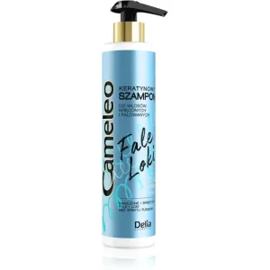 Delia Cosmetics Cameleo Fale Loki Shampoo für lockige und wellige Haare mit Keratin 250 ml