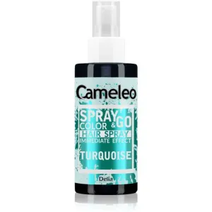 Delia Cosmetics Cameleo Spray & Go Tonisierendes Haarspray Farbton Turquoise 150 ml