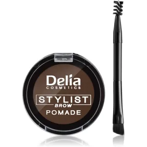 Delia Cosmetics Eyebrow Expert Augenbrauen-Pomade Farbton Dark Brown 4 g