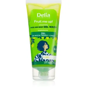 Delia Cosmetics FRUIT ME UP! Waschgel für Gesicht und Körper Lime 200 ml