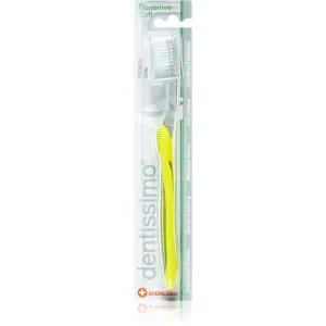 Dentissimo Toothbrushes Sensitive Soft Zahnbürste Farbton Yellow-Green 1 St