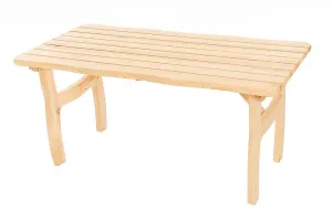 Gartentisch aus Kiefernholz VIKING (40 mm) - verschiedene Längen 150 cm