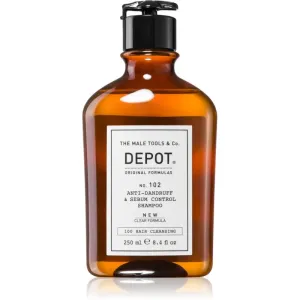 Depot No. 102 Anti-Dandruff & Sebum Control Shampoo Shampoo, das das Gleichgewicht der Kopfhaut wiederherstellt 250 ml