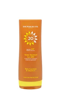 Dermacol Wasserfeste Weichmacherlotion zum Sonnenbaden SPF 20 (Water Resistant Sun Milk) 200 ml