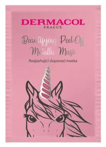Dermacol Beautifying Peel-Off Metallic Mask Peel-Off-Maske zur Verjüngung der Gesichtshaut 15 ml