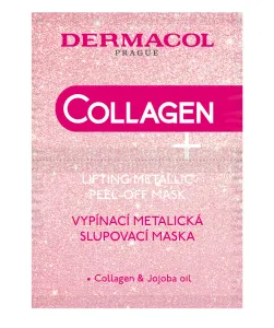 Dermacol Absperrbare Metall-Peeling-Maske mit Collagen 2 x 7,5 ml