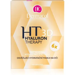 Dermacol Hyaluron Therapy 3D Erfrischende Feuchtigkeitsmaske für die Augen 6x6 g