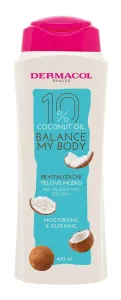 Dermacol revitalisierende Körperlotion Balance My Body Coconut Oil (Moisture & Silkening Body Milk) 400 ml