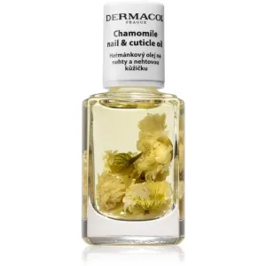 Dermacol Nail Care Chamomile Intensivpflege für trockene Nägel und Nagellack 11 ml