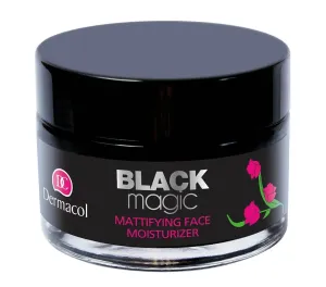 Dermacol Black Magic Mattifying Face Moisturizer mattierendes Hautgel mit Hydratationswirkung 50 ml