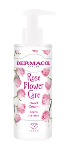 Dermacol Handcreme mit Pumpe Rose Flower Care (Hand Cream) 150 ml