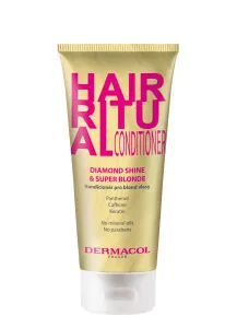 Dermacol Conditioner für blondes Haar Hair Ritual (Diamond Shine & Super Blonde Conditioner) 200 ml
