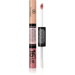 Dermacol 16H Lip Colour zweiphasige, langanhaltende Farbe und Gloss für die Lippen Farbton 31 4.8 g