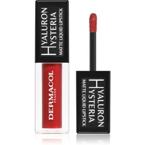 Dermacol Hyaluron Hysteria Matter Flüssig-Lippenstift Farbton 07 4,5 ml