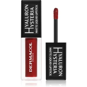 Dermacol Hyaluron Hysteria Matter Flüssig-Lippenstift Farbton 08 4,5 ml