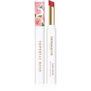 Dermacol Imperial Rose Mattierender Lippenstift mit Rosenduft Farbton 04 1,6 g