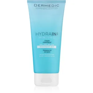 DERMEDIC Cremiges Reinigungsgel für Hydrain3 Hialuro trockene Haut Hydrain3 Hialuro 200 ml