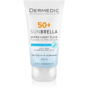 Dermedic Sunbrella Emulsion zum bräunen für fettige Haut SPF 50+ 40 ml
