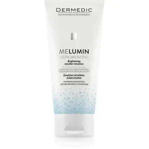 Dermedic Melumin mizellen Reinigungsemulsion Für hyperpigmentierte Haut 200 ml