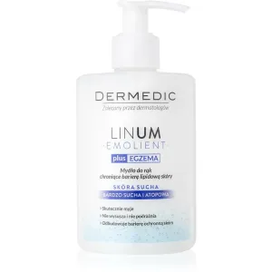 Dermedic Linum Emolient Handseife für den Schutz der Lipid-Barriere 300 ml