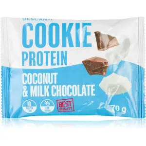 Descanti Protein Cookie Protein-Keks Geschmack Cookie Milk Chocolate Coconut 70 g