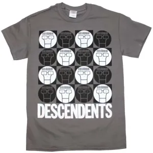 Descendents T-Shirt Milo Circle Pattern Grey M
