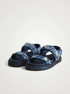 Desigual Sandal Flat Sandalen Blau