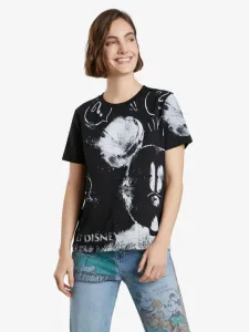 Desigual Mickey T-Shirt Schwarz #275011
