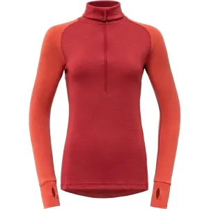 Devold EXPEDITION ZIP NECK Damen Sweatshirt, rot, größe M