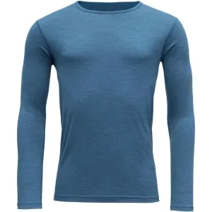 Devold LEIRA MAN TEE Herren T-Shirt, blau, größe L