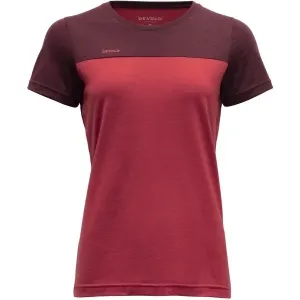 Devold LEIRA MAN TEE Herren T-Shirt, rot, größe XL