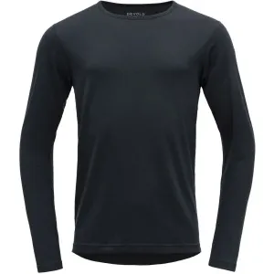 Devold LEIRA MAN TEE Herren T-Shirt, schwarz, größe 2XL